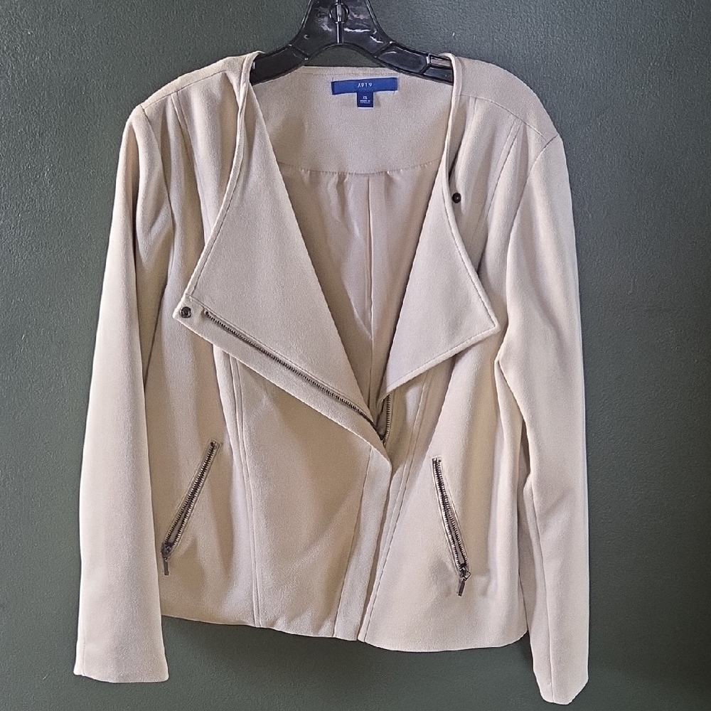 Apt. 9 Women's Faux Suede Blazer Size XL - Picture 1 of 3